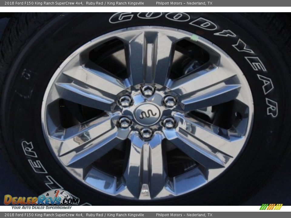 2018 Ford F150 King Ranch SuperCrew 4x4 Ruby Red / King Ranch Kingsville Photo #5