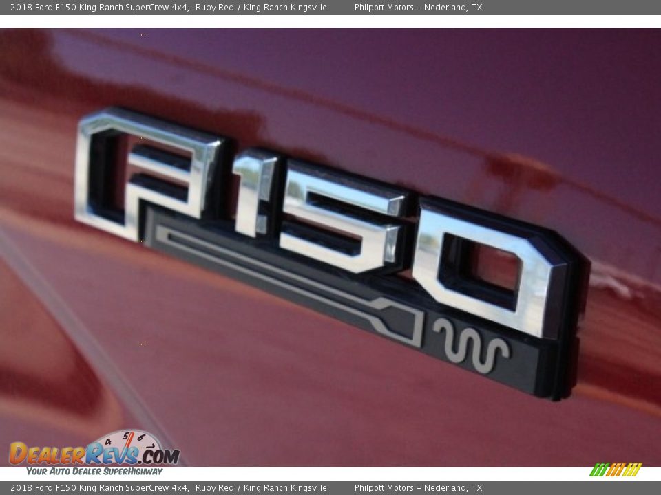 2018 Ford F150 King Ranch SuperCrew 4x4 Ruby Red / King Ranch Kingsville Photo #8