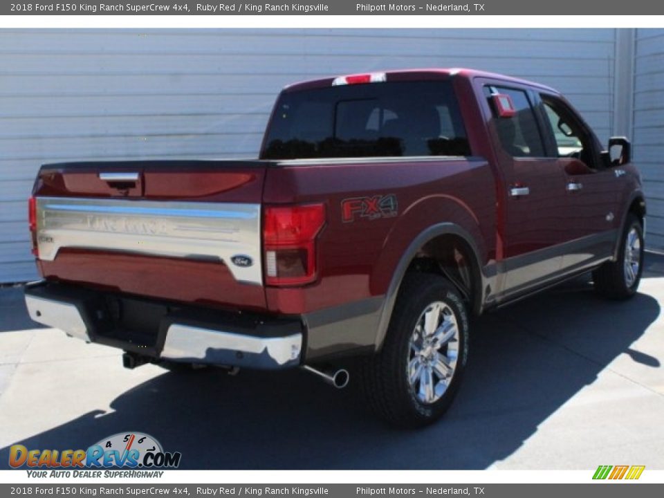 2018 Ford F150 King Ranch SuperCrew 4x4 Ruby Red / King Ranch Kingsville Photo #11