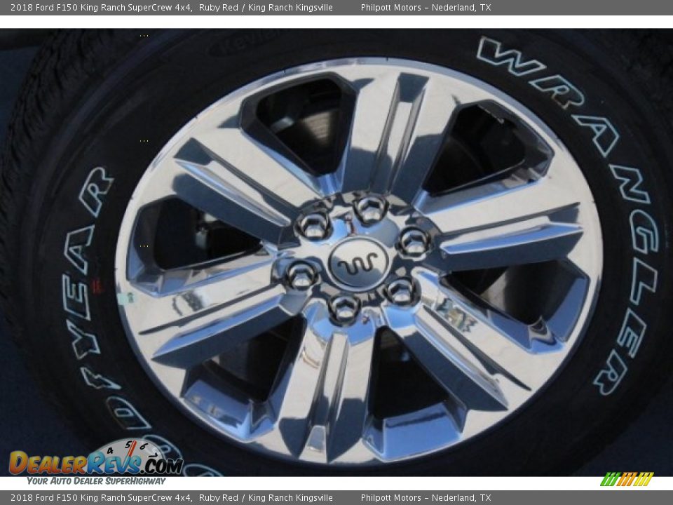 2018 Ford F150 King Ranch SuperCrew 4x4 Ruby Red / King Ranch Kingsville Photo #12
