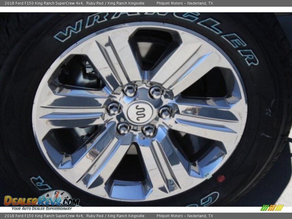 2018 Ford F150 King Ranch SuperCrew 4x4 Ruby Red / King Ranch Kingsville Photo #13