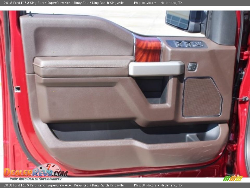 2018 Ford F150 King Ranch SuperCrew 4x4 Ruby Red / King Ranch Kingsville Photo #14