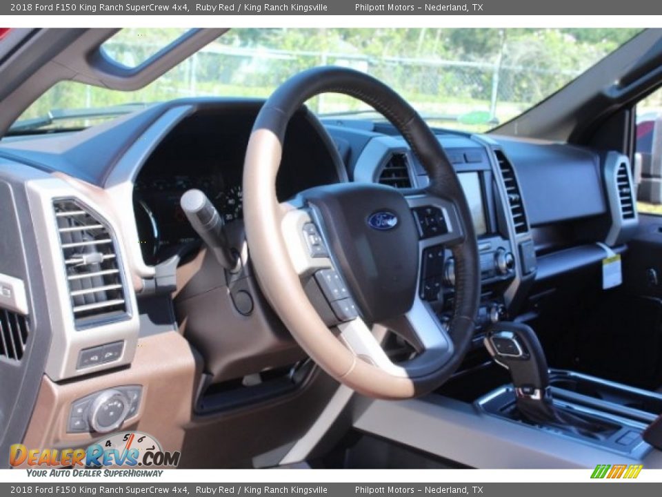 2018 Ford F150 King Ranch SuperCrew 4x4 Ruby Red / King Ranch Kingsville Photo #15