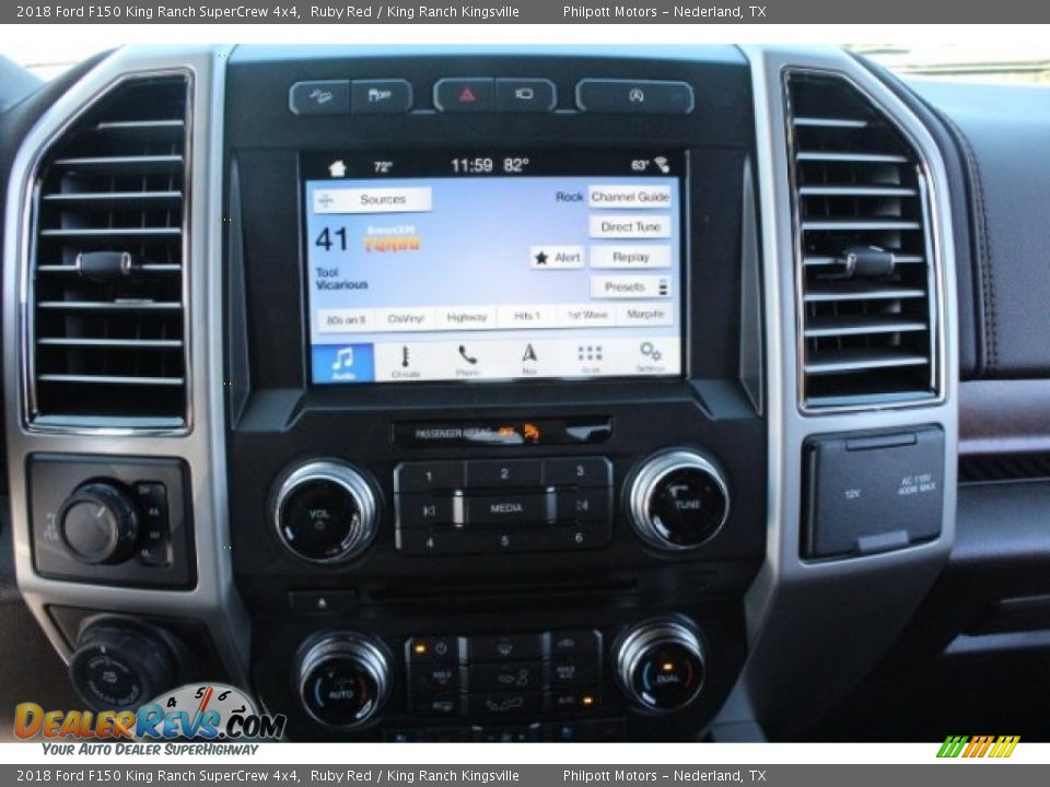 2018 Ford F150 King Ranch SuperCrew 4x4 Ruby Red / King Ranch Kingsville Photo #22