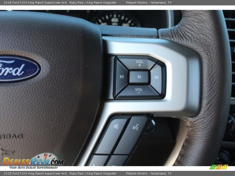 2018 Ford F150 King Ranch SuperCrew 4x4 Ruby Red / King Ranch Kingsville Photo #25