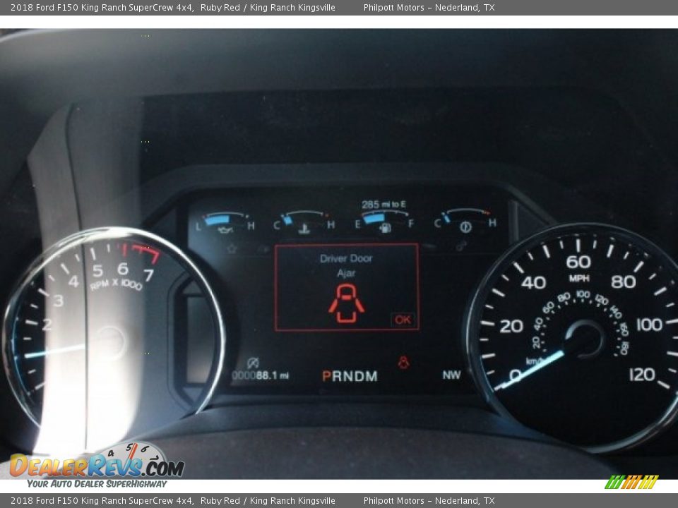 2018 Ford F150 King Ranch SuperCrew 4x4 Ruby Red / King Ranch Kingsville Photo #26