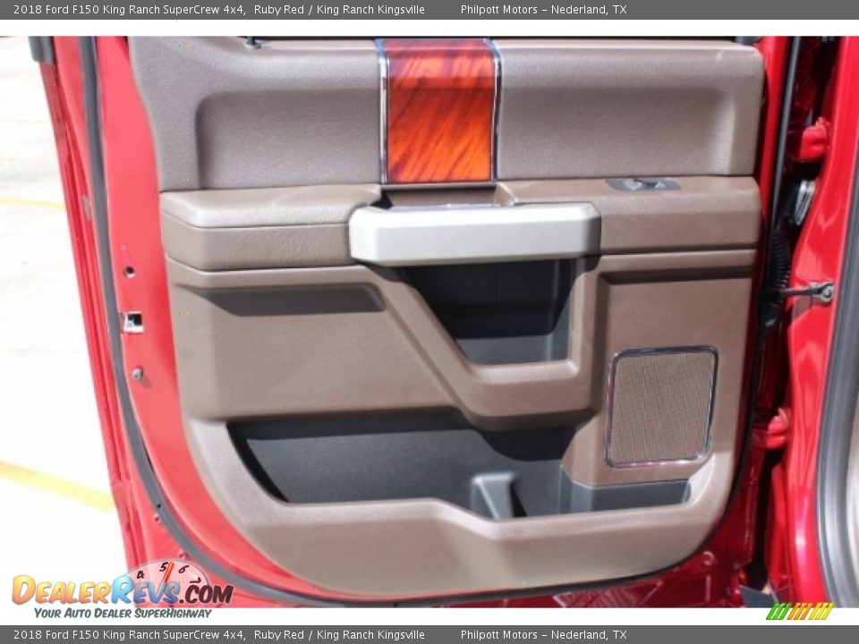 2018 Ford F150 King Ranch SuperCrew 4x4 Ruby Red / King Ranch Kingsville Photo #28