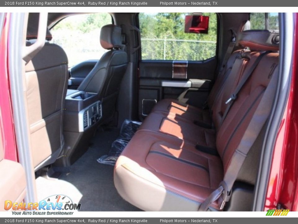 2018 Ford F150 King Ranch SuperCrew 4x4 Ruby Red / King Ranch Kingsville Photo #29