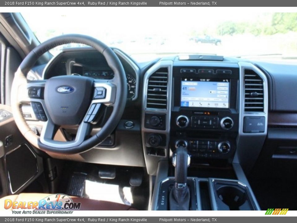 2018 Ford F150 King Ranch SuperCrew 4x4 Ruby Red / King Ranch Kingsville Photo #30