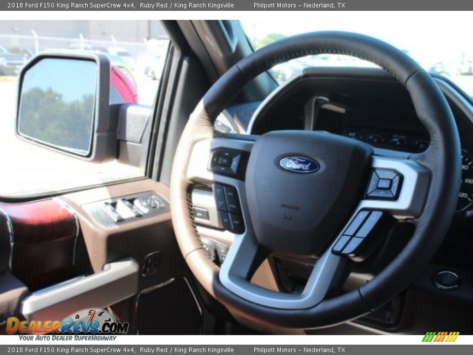 2018 Ford F150 King Ranch SuperCrew 4x4 Ruby Red / King Ranch Kingsville Photo #31