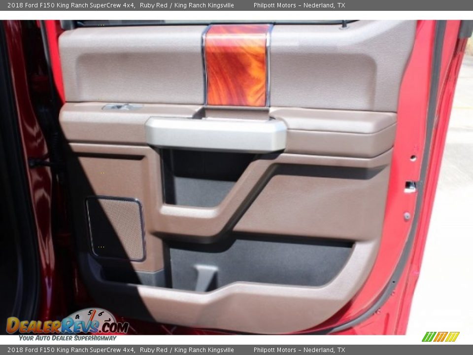 2018 Ford F150 King Ranch SuperCrew 4x4 Ruby Red / King Ranch Kingsville Photo #33