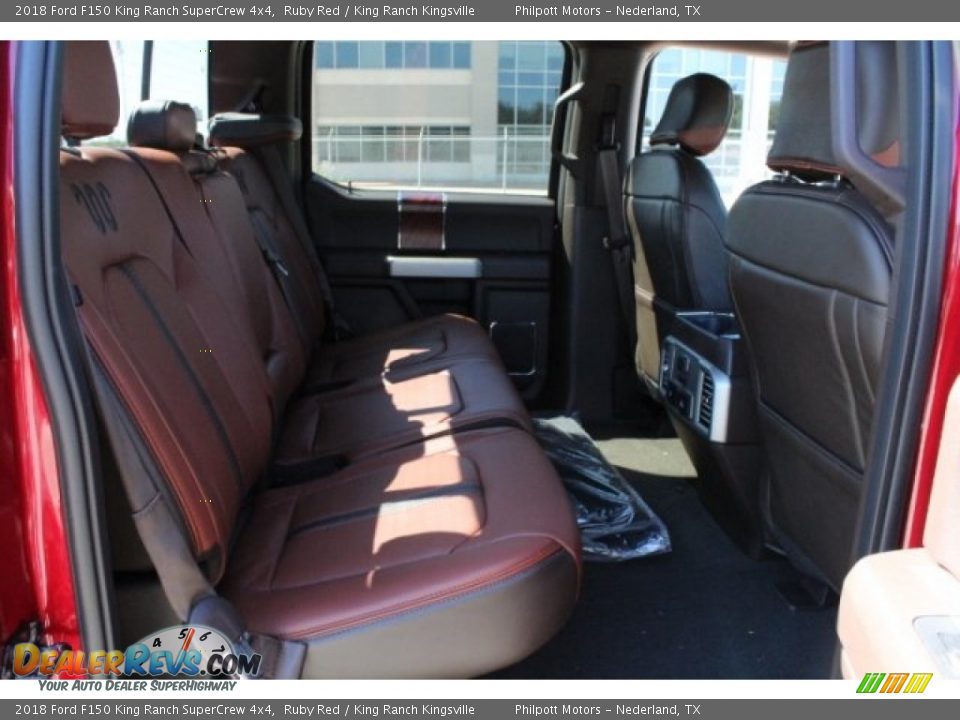 2018 Ford F150 King Ranch SuperCrew 4x4 Ruby Red / King Ranch Kingsville Photo #34