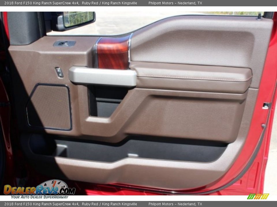 2018 Ford F150 King Ranch SuperCrew 4x4 Ruby Red / King Ranch Kingsville Photo #35