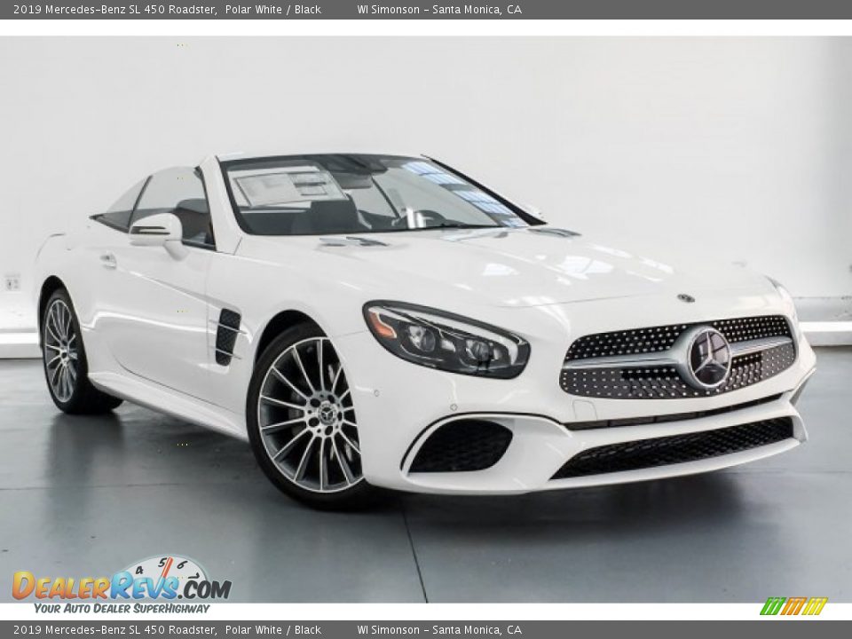 Front 3/4 View of 2019 Mercedes-Benz SL 450 Roadster Photo #12