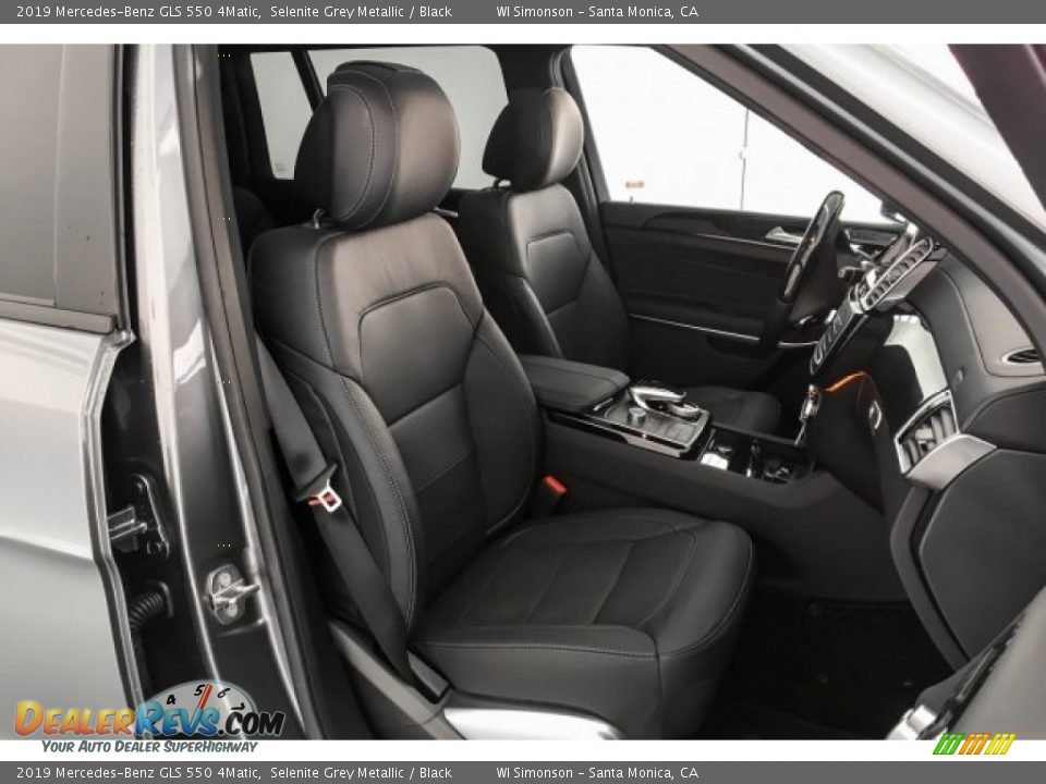 2019 Mercedes-Benz GLS 550 4Matic Selenite Grey Metallic / Black Photo #5