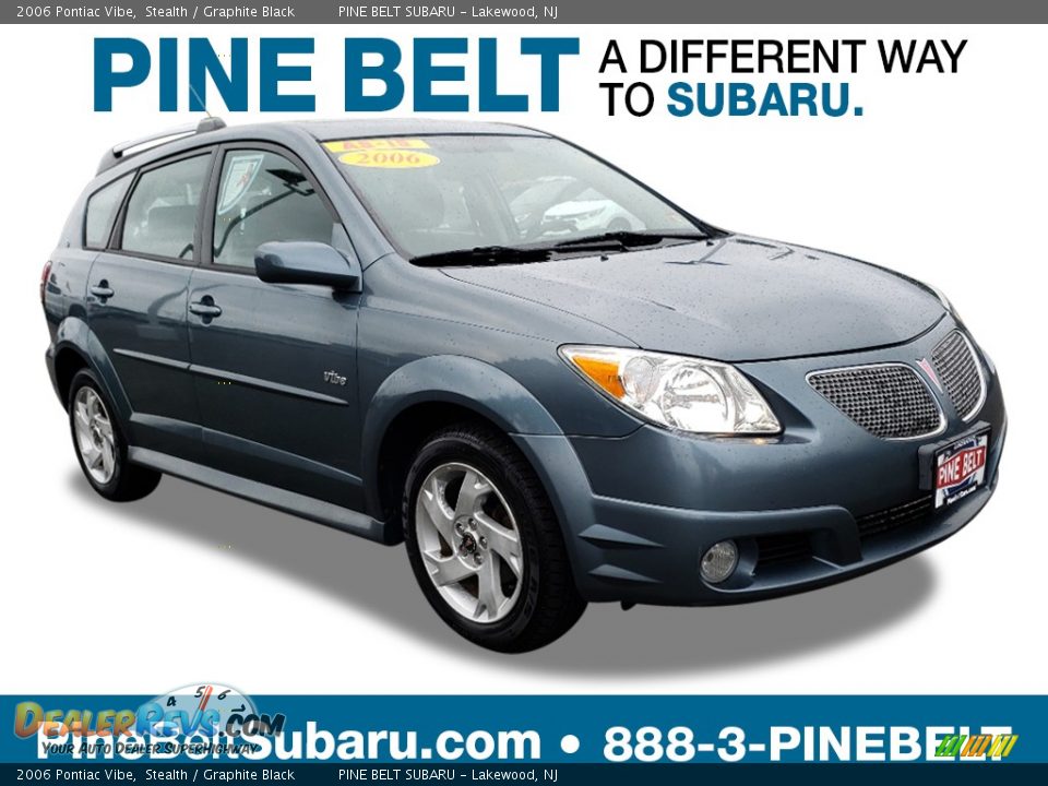 2006 Pontiac Vibe Stealth / Graphite Black Photo #1