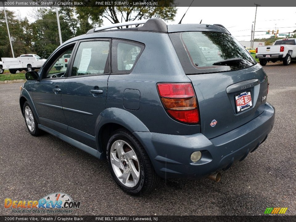 2006 Pontiac Vibe Stealth / Graphite Black Photo #5