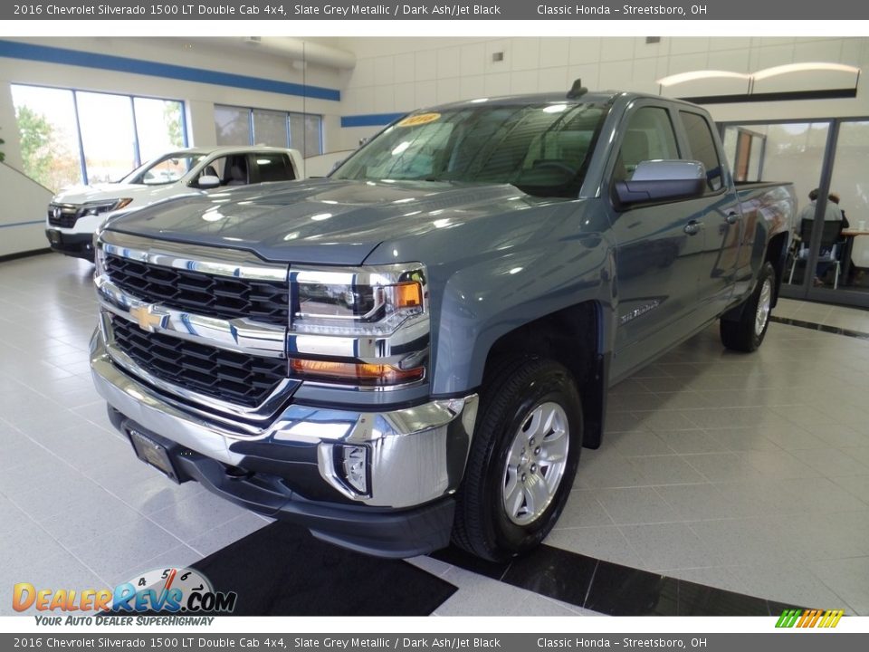 2016 Chevrolet Silverado 1500 LT Double Cab 4x4 Slate Grey Metallic / Dark Ash/Jet Black Photo #1