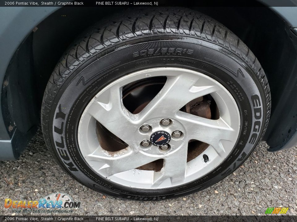 2006 Pontiac Vibe Stealth / Graphite Black Photo #9