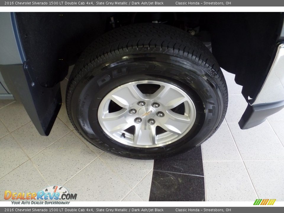 2016 Chevrolet Silverado 1500 LT Double Cab 4x4 Slate Grey Metallic / Dark Ash/Jet Black Photo #5