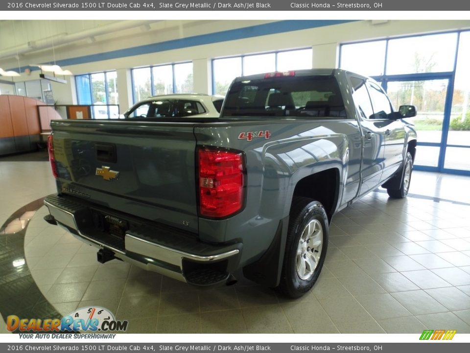 2016 Chevrolet Silverado 1500 LT Double Cab 4x4 Slate Grey Metallic / Dark Ash/Jet Black Photo #7