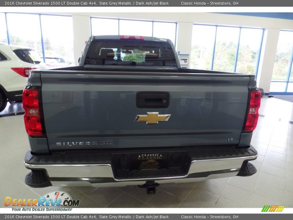 2016 Chevrolet Silverado 1500 LT Double Cab 4x4 Slate Grey Metallic / Dark Ash/Jet Black Photo #8