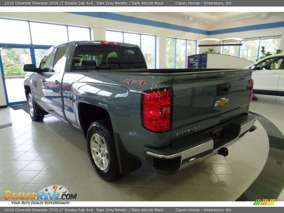 2016 Chevrolet Silverado 1500 LT Double Cab 4x4 Slate Grey Metallic / Dark Ash/Jet Black Photo #9