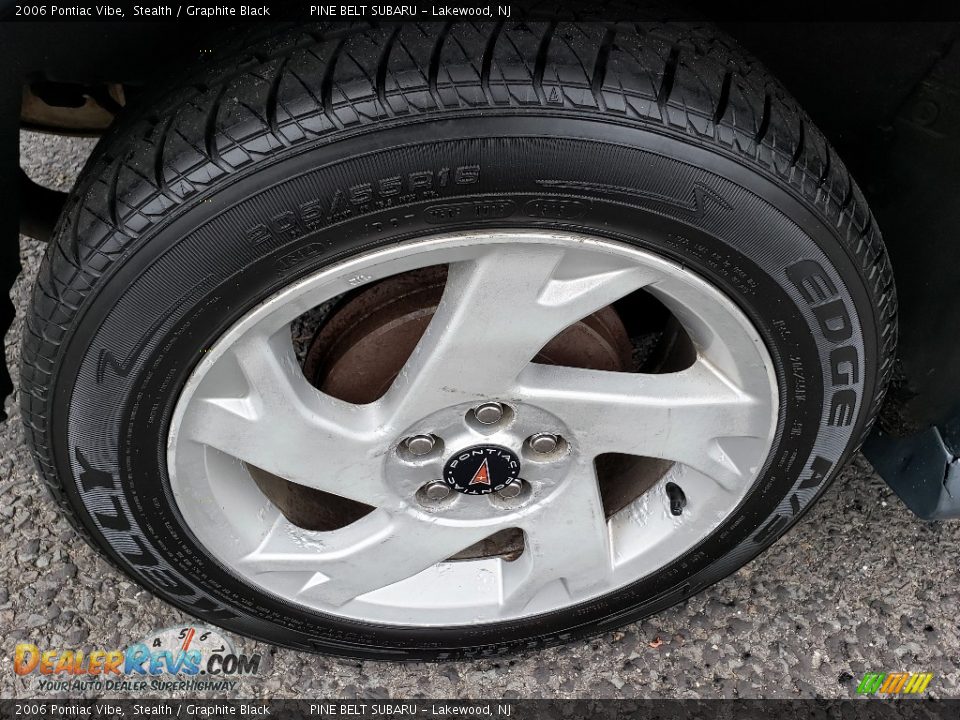 2006 Pontiac Vibe Stealth / Graphite Black Photo #13