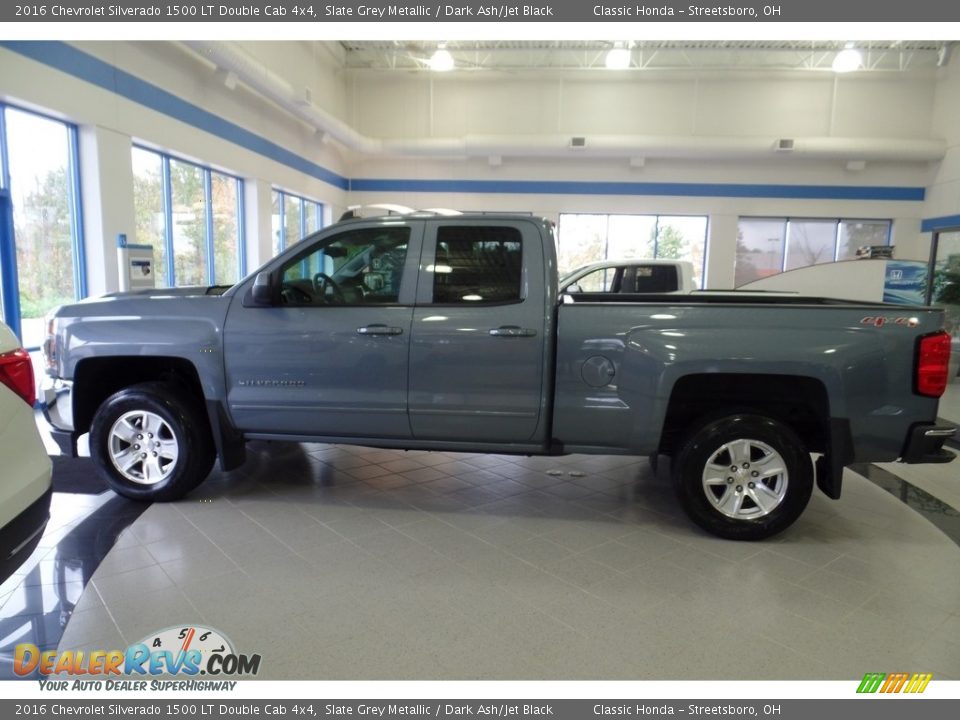 2016 Chevrolet Silverado 1500 LT Double Cab 4x4 Slate Grey Metallic / Dark Ash/Jet Black Photo #10