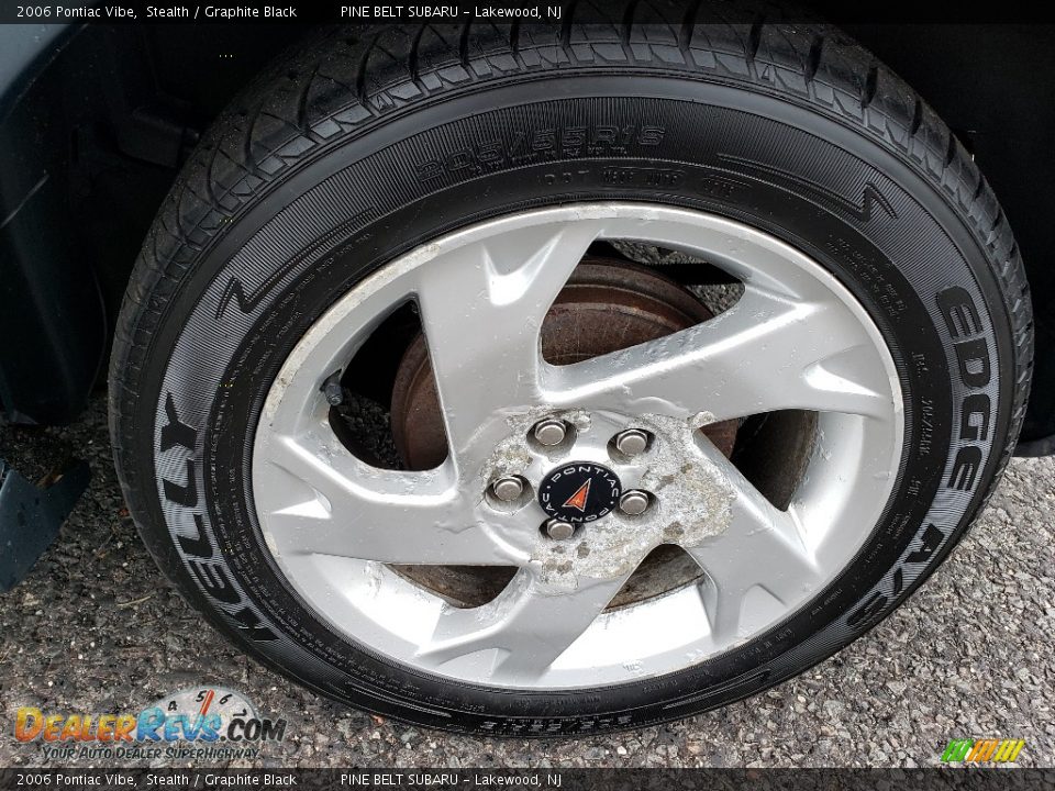 2006 Pontiac Vibe Stealth / Graphite Black Photo #15