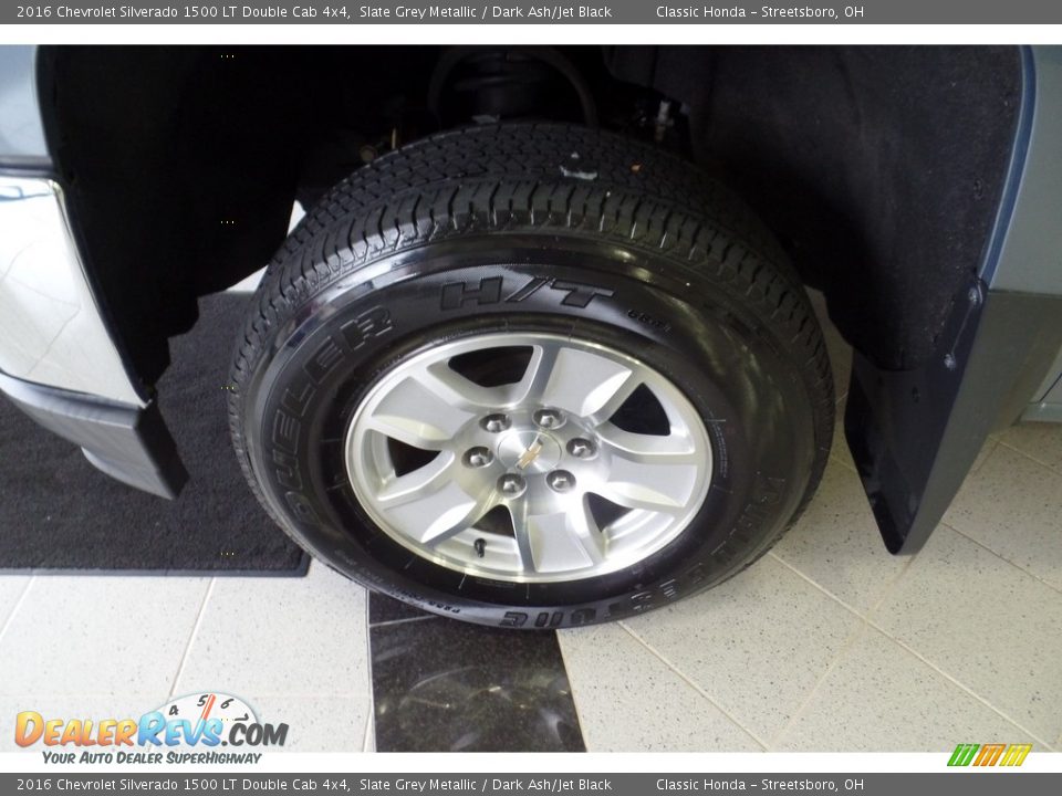 2016 Chevrolet Silverado 1500 LT Double Cab 4x4 Slate Grey Metallic / Dark Ash/Jet Black Photo #12