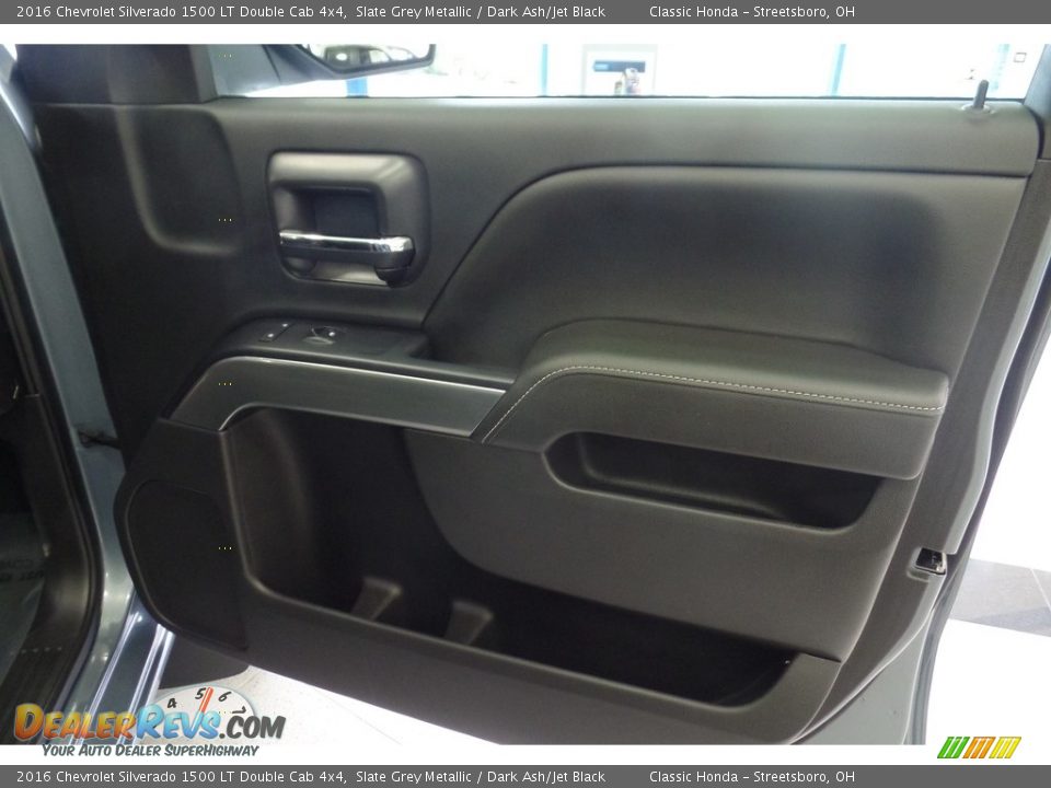 2016 Chevrolet Silverado 1500 LT Double Cab 4x4 Slate Grey Metallic / Dark Ash/Jet Black Photo #14