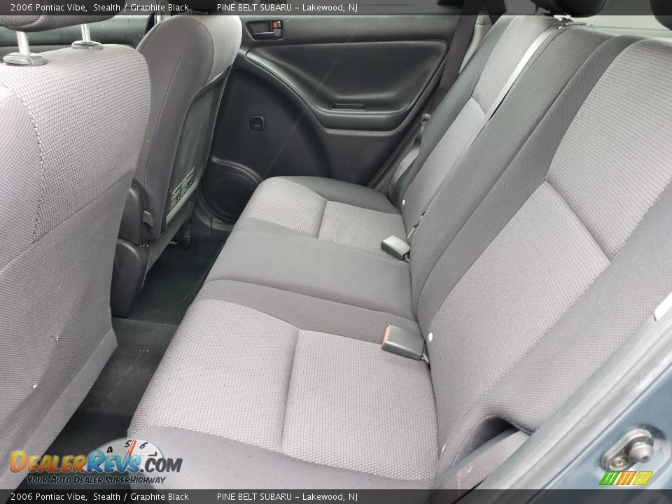 2006 Pontiac Vibe Stealth / Graphite Black Photo #17