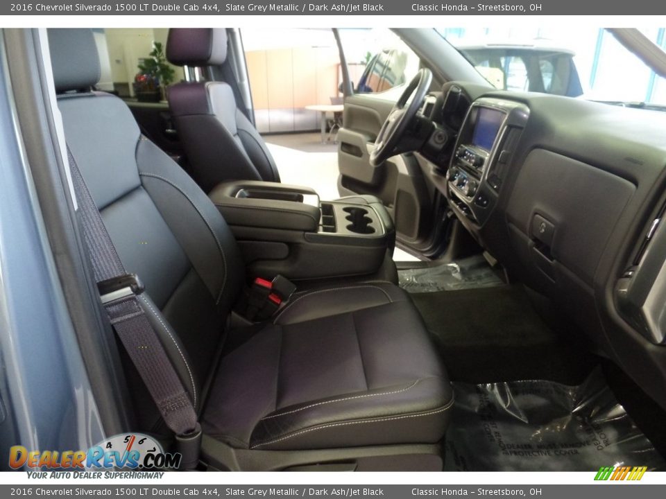 2016 Chevrolet Silverado 1500 LT Double Cab 4x4 Slate Grey Metallic / Dark Ash/Jet Black Photo #16