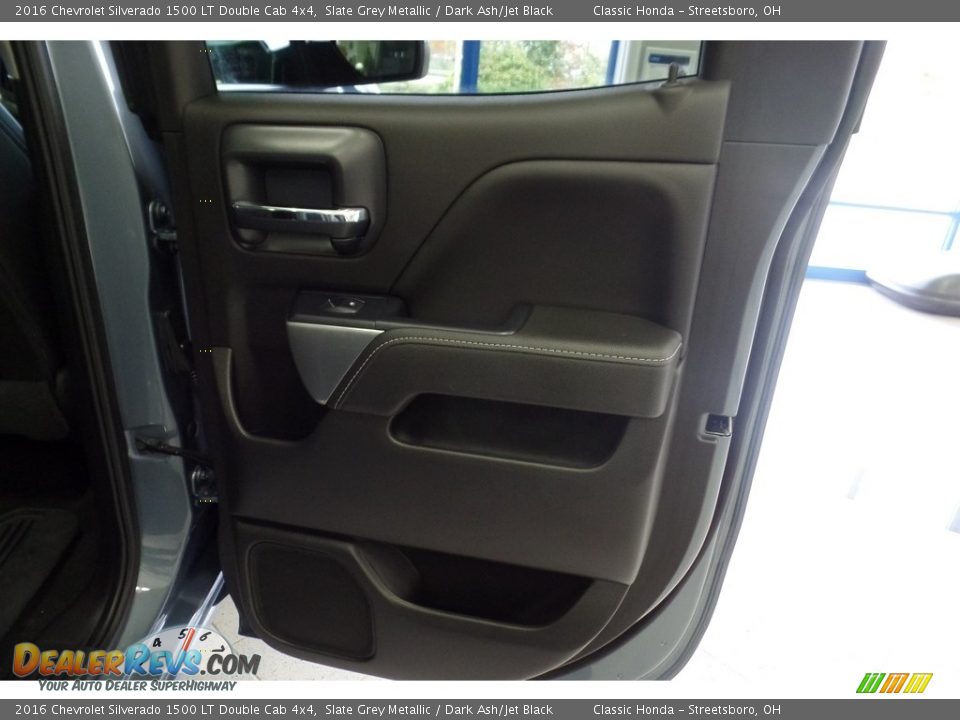2016 Chevrolet Silverado 1500 LT Double Cab 4x4 Slate Grey Metallic / Dark Ash/Jet Black Photo #17