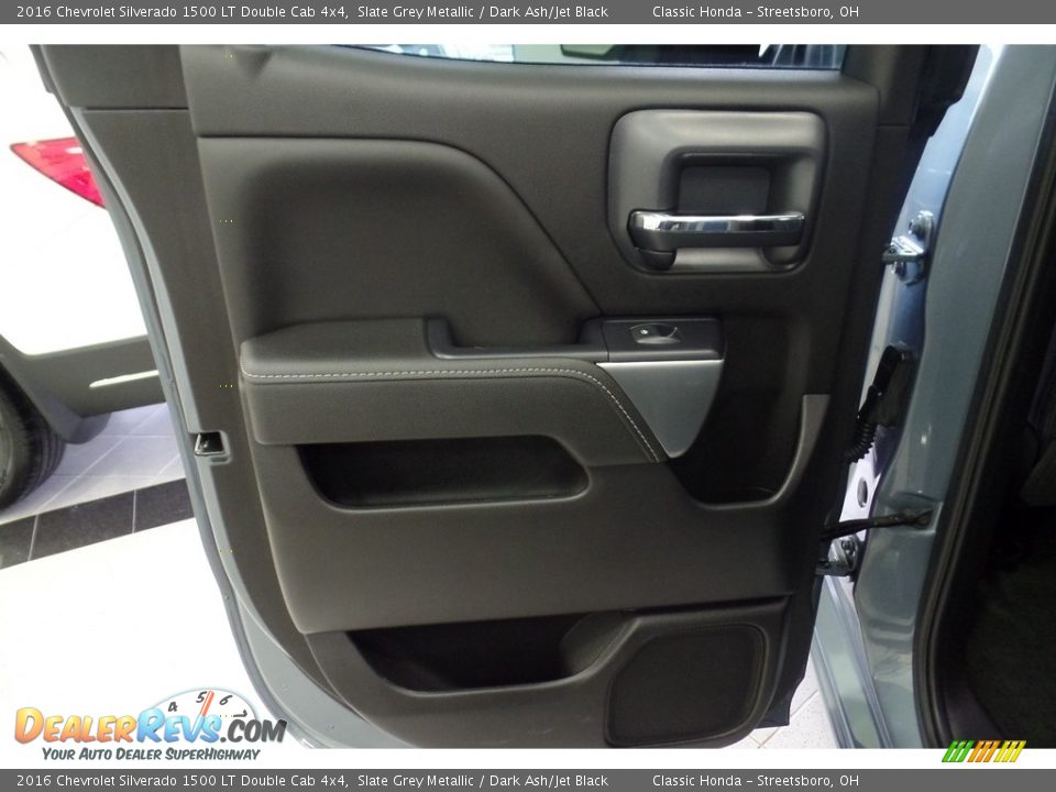 2016 Chevrolet Silverado 1500 LT Double Cab 4x4 Slate Grey Metallic / Dark Ash/Jet Black Photo #22