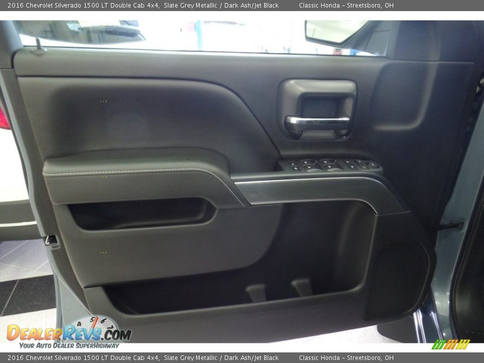 2016 Chevrolet Silverado 1500 LT Double Cab 4x4 Slate Grey Metallic / Dark Ash/Jet Black Photo #26