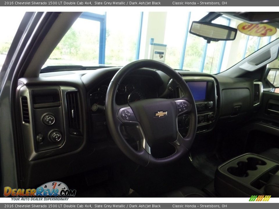 2016 Chevrolet Silverado 1500 LT Double Cab 4x4 Slate Grey Metallic / Dark Ash/Jet Black Photo #27