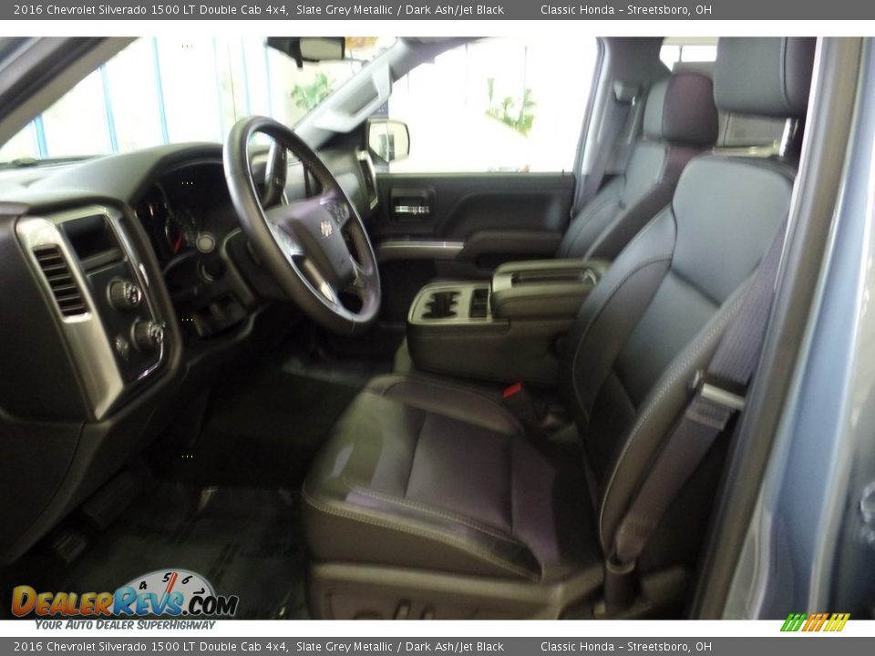 2016 Chevrolet Silverado 1500 LT Double Cab 4x4 Slate Grey Metallic / Dark Ash/Jet Black Photo #28