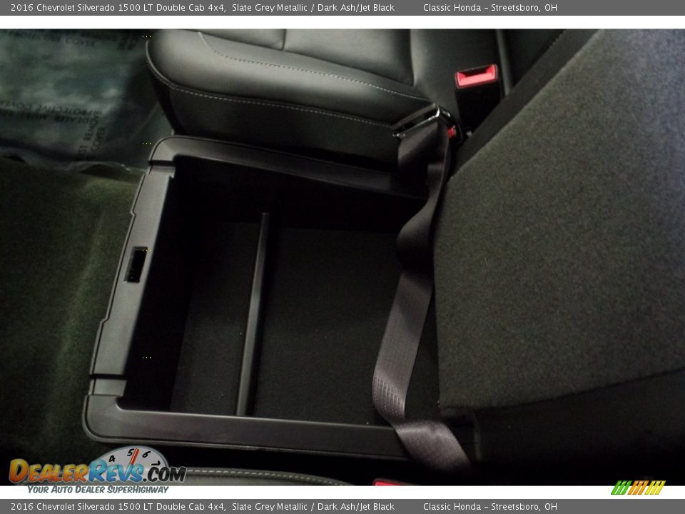 2016 Chevrolet Silverado 1500 LT Double Cab 4x4 Slate Grey Metallic / Dark Ash/Jet Black Photo #30