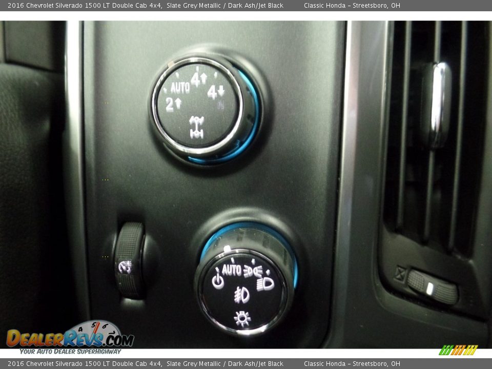 2016 Chevrolet Silverado 1500 LT Double Cab 4x4 Slate Grey Metallic / Dark Ash/Jet Black Photo #32