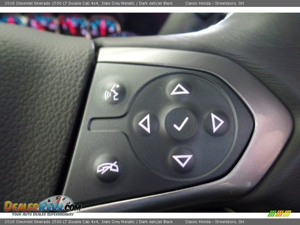 2016 Chevrolet Silverado 1500 LT Double Cab 4x4 Slate Grey Metallic / Dark Ash/Jet Black Photo #33