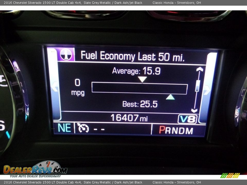 2016 Chevrolet Silverado 1500 LT Double Cab 4x4 Slate Grey Metallic / Dark Ash/Jet Black Photo #34