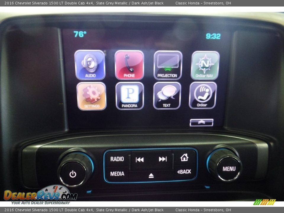 2016 Chevrolet Silverado 1500 LT Double Cab 4x4 Slate Grey Metallic / Dark Ash/Jet Black Photo #36