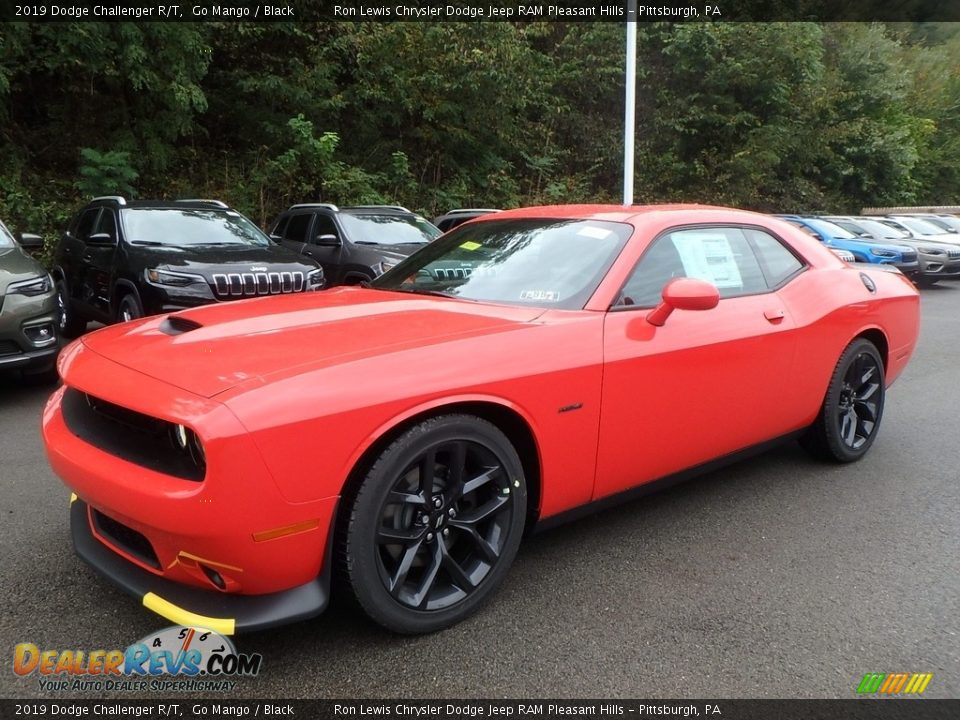 2019 Dodge Challenger R/T Go Mango / Black Photo #1