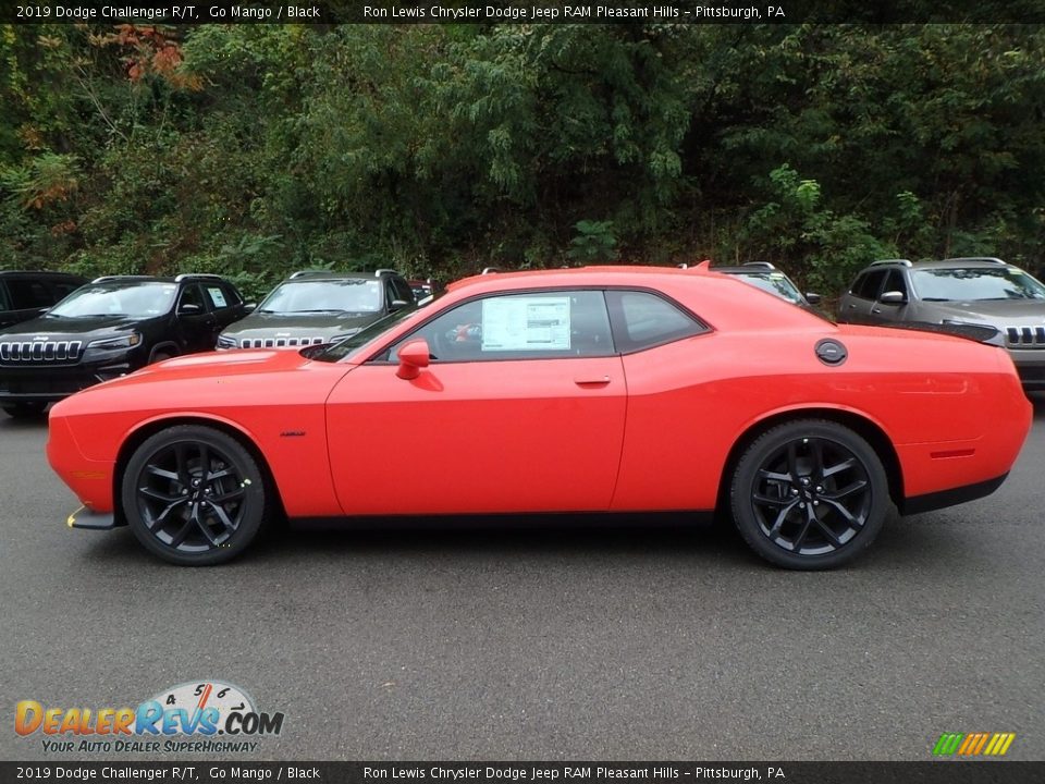 2019 Dodge Challenger R/T Go Mango / Black Photo #2