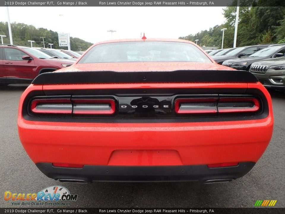 2019 Dodge Challenger R/T Go Mango / Black Photo #4