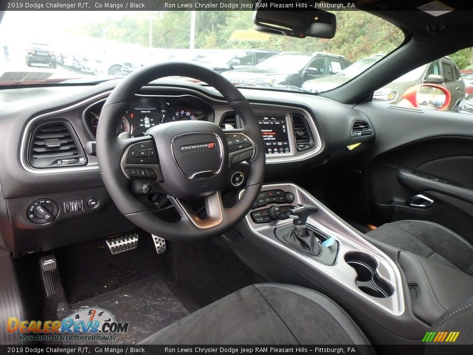 2019 Dodge Challenger R/T Go Mango / Black Photo #11