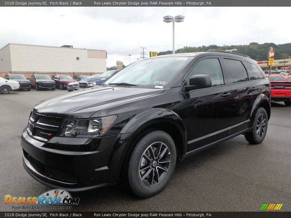 2018 Dodge Journey SE Pitch Black / Black Photo #1