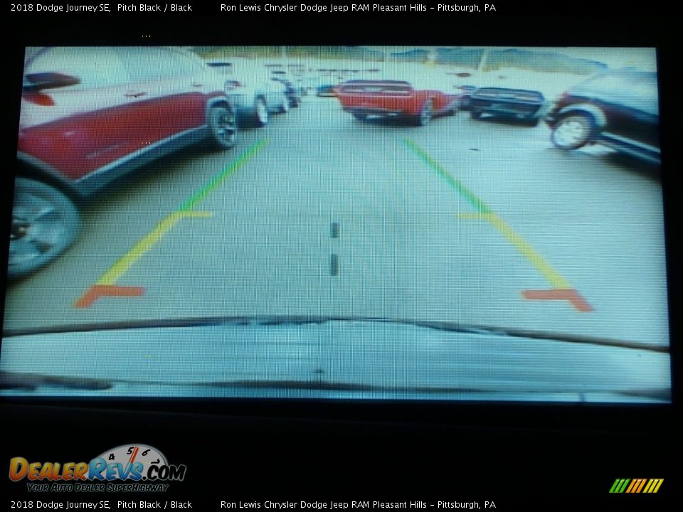 2018 Dodge Journey SE Pitch Black / Black Photo #16